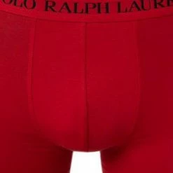 Auslauf 🧨 Polo Ralph Lauren Trunks 3er Pack 714835885/008 Baumwoll-Stretch, Navy-rot-weiß, Rot-weiß-navy ❤️ -Wäsche Verkaufsladen 382899 norm4