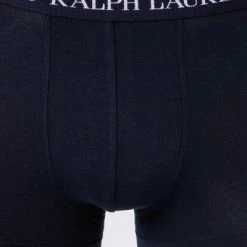 Auslauf 🧨 Polo Ralph Lauren Trunks 3er Pack 714835885/008 Baumwoll-Stretch, Navy-rot-weiß, Rot-weiß-navy ❤️ -Wäsche Verkaufsladen 382899 norm6