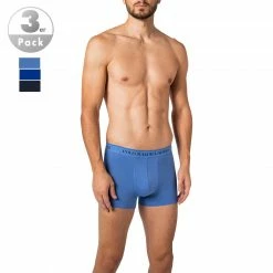 Bestpreis ⌛ Polo Ralph Lauren Trunks 3er Pack 714835885/009 Baumwoll-Stretch, Blau, Navy-saphir-blau 🧨
