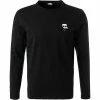 Bester Verkauf 🌟 KARL LAGERFELD Longsleeve 755028/0/512221/990 Baumwolle, Schwarz 🥰
