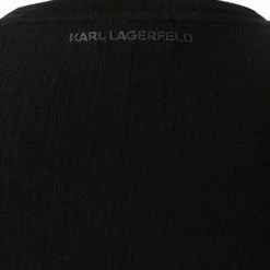 Bester Verkauf 🌟 KARL LAGERFELD Longsleeve 755028/0/512221/990 Baumwolle, Schwarz 🥰 -Wäsche Verkaufsladen 382902 norm3