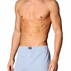 Rabatt 👍 Polo Ralph Lauren Boxer 714513429/005 Boxershorts, Baumwolle, Hellblau-weiß kariert, Hellblau 🛒