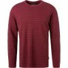 Angebote 🔔 Barbour Longsleeve Abaft cabernet MTS0908RE88 Baumwolle, Rot-blau gestreift 🛒