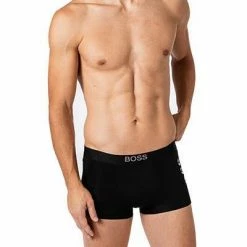 Billig 🌟 BOSS Trunks 3er Pack 50460261/972 Baumwoll-Stretch, Rot-schwarz, Schwarz-rot ✔️ -Wäsche Verkaufsladen 383416 norm2