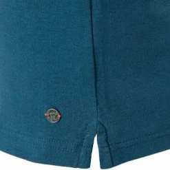 Bestes Angebot ⭐ MUSTANG Longsleeve 1012375/5243 Slim Fit, Baumwolle, Petrol 🎁 -Wäsche Verkaufsladen 383591 norm3