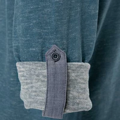 Aktion 🎁 MUSTANG Longsleeve 1011956/5243 Baumwolle, Petrol meliert, Petrol ❤️ 4 Aktion 🎁 MUSTANG Longsleeve 1011956/5243 Baumwolle, Petrol meliert, Petrol ❤️ – Bild 4