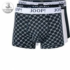 Billig 😍 JOOP! Boxer Shorts 3er Pack 30029930/962 Trunks, Baumwoll-Stretch, Blau-nachtblau-weiß, Blau-weiß-nachtblau 💯