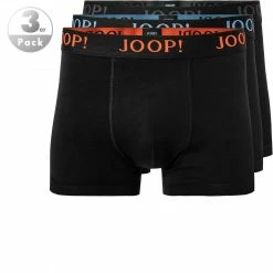 Großhandel 👏 JOOP! Boxer Shorts 3er Pack 30029928/960 Trunks, Baumwoll-Stretch, Schwarz, Schwarz-rot-blau 👍