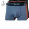 Brandneu ❤️ JOOP! Boxer Shorts 3er Pack 30029929/961 Trunks, Baumwoll-Stretch, Rot-blau-navy ⌛