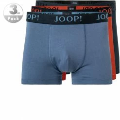 Brandneu ❤️ JOOP! Boxer Shorts 3er Pack 30029929/961 Trunks, Baumwoll-Stretch, Rot-blau-navy ⌛