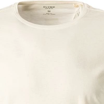 Auslauf 🔥 OLYMP Casual Level Five B. Fit T-Shirt 5641/14/01 Longsleeve, Body Fit, Baumwolle-Seide, Offwhite, Off white ❤️ 3 Auslauf 🔥 OLYMP Casual Level Five B. Fit T-Shirt 5641/14/01 Longsleeve, Body Fit, Baumwolle-Seide, Offwhite, Off white ❤️ – Bild 3