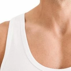 Aktion ⭐ Seidensticker A-Shirt 2er Pack 12.200015/0001 Tanktops, Baumwoll-Bambus-Stretch, Weiß ❤️ -Wäsche Verkaufsladen 383887 norm3