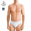 Angebote 🎉 Seidensticker Brief 3er Pack 12.200017/0019 Slips, Baumwoll-Stretch, Navy-hellblau gestreift, Navy 🔔