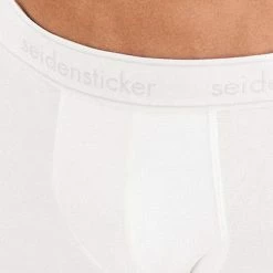 Auslauf 😉 Seidensticker Trunk 3er Pack 12.200020/0001 Trunks, Baumwoll-Stretch, Weiß 🌟 -Wäsche Verkaufsladen 383894 norm3