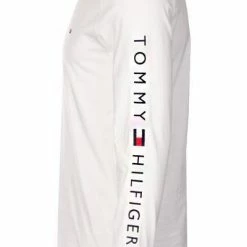 Angebote ✔️ Tommy Hilfiger Longsleeve MW0MW09096/YBR Bio Baumwolle, Weiß 👍 -Wäsche Verkaufsladen 383939 norm3