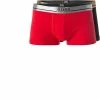 Neu ✨ BOSS Trunks 2er Pack 50463065/647 Trunks in Geschenkbox, Rot-schwarz ❤️