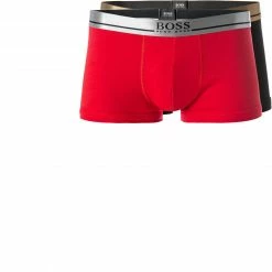 Neu ✨ BOSS Trunks 2er Pack 50463065/647 Trunks in Geschenkbox, Rot-schwarz ❤️
