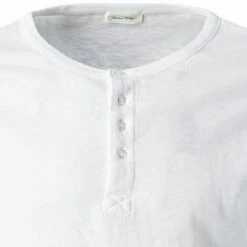 Coupon 😀 American Vintage Longsleeve MSON02CG/blanc Baumwolle, Weiß meliert 🤩 -Wäsche Verkaufsladen 384030 norm2