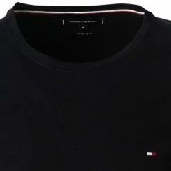 Blitzangebot 👍 Tommy Hilfiger Longsleeve MW0MW10804/DW5 Slim Fit, Bio Baumwolle, Nachtblau 🥰 -Wäsche Verkaufsladen 384118 norm2