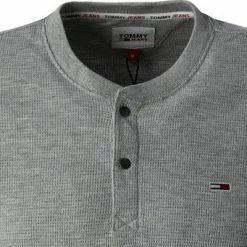 Auslauf 😉 TOMMY 👖 JEANS Longsleeve DM0DM12249/P01 Bio Baumwolle, Hellgrau meliert, Hellgrau 😀 7 Auslauf 😉 TOMMY 👖 JEANS Longsleeve DM0DM12249/P01 Bio Baumwolle, Hellgrau meliert, Hellgrau 😀 -Wäsche Verkaufsladen 384128 norm2