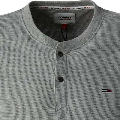 Auslauf 😉 TOMMY 👖 JEANS Longsleeve DM0DM12249/P01 Bio Baumwolle, Hellgrau meliert, Hellgrau 😀 3 Auslauf 😉 TOMMY 👖 JEANS Longsleeve DM0DM12249/P01 Bio Baumwolle, Hellgrau meliert, Hellgrau 😀 – Bild 3