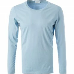 Angebote 🥰 American Vintage Longsleeve MDEC1B/banquise Baumwolle, Hellblau 🛒