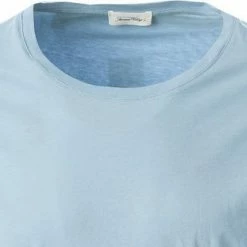 Angebote 🥰 American Vintage Longsleeve MDEC1B/banquise Baumwolle, Hellblau 🛒 -Wäsche Verkaufsladen 384193 norm2