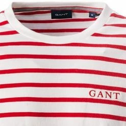 Rabatt 👏 Gant Longsleeve 2004035/620 Baumwolle, Rot-weiß gestreift, Rot-weiß ⌛ -Wäsche Verkaufsladen 384476 norm2