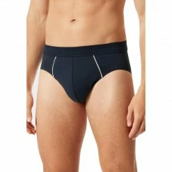 Bestes Angebot 🔔 Schiesser Minislip 176804/803 Baumwoll-Stretch, Dunkelblau 👏