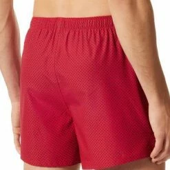 Blitzangebot 🎉 Schiesser Boxershorts 2er Pack 176830/908 Baumwolle, Dunkelblau-rot gemustert, Dunkelblau-rot 🔔 -Wäsche Verkaufsladen 384817 norm2