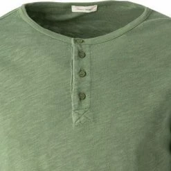 Am billigsten ⌛ American Vintage Longsleeve MSON02CG/boa vintage Baumwolle, Grün meliert 💯 -Wäsche Verkaufsladen 385109 norm2