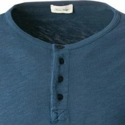 Angebote 👍 American Vintage Longsleeve MSON02CG/indigo vintag Baumwolle, Indigo meliert, Indigo vintage 🎁 -Wäsche Verkaufsladen 385110 norm2