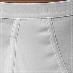Aktion 🎁 Schiesser Feinripp Slip weiß 005129/100 Trunk, Baumwolle ❤️
