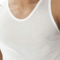 Aktion 🎉 Zimmerli Royal Classic Tank Top 252/8066/01 Unterhemd, Baumwolle mercerisiert, Weiß 🌟 -Wäsche Verkaufsladen 95952 norm2