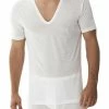 Blitzangebot 🔥 Zimmerli Royal Classic 252 👚 Shirt VN SS 252/8124/01 T-Shirt, Baumwolle, Weiß, White ✨