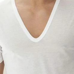 Blitzangebot 🔥 Zimmerli Royal Classic 252 👚 Shirt VN SS 252/8124/01 T-Shirt, Baumwolle, Weiß, White ✨ -Wäsche Verkaufsladen 95954 norm2